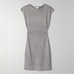 Aritzia Cut-Out Knit Mini Dress